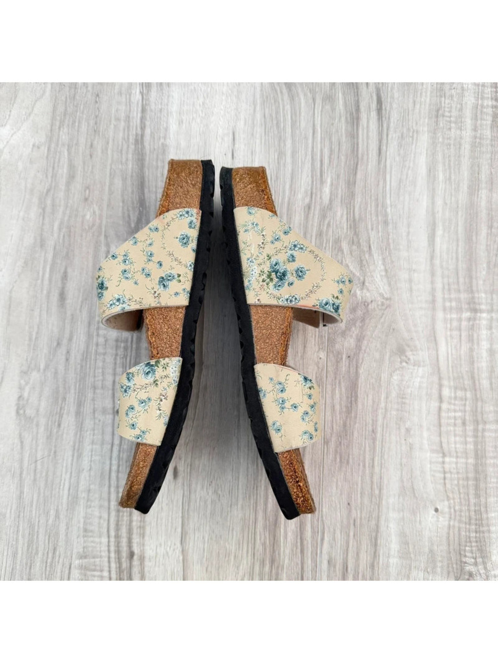Birkenstock Arizona Floral Double Strap Sandals Women’s US 7–7.5 - Picture 3 of 8